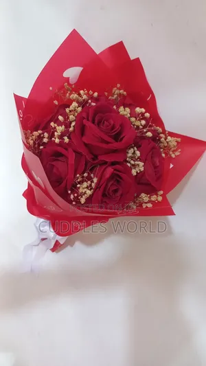 Red Bouquet With Fillers