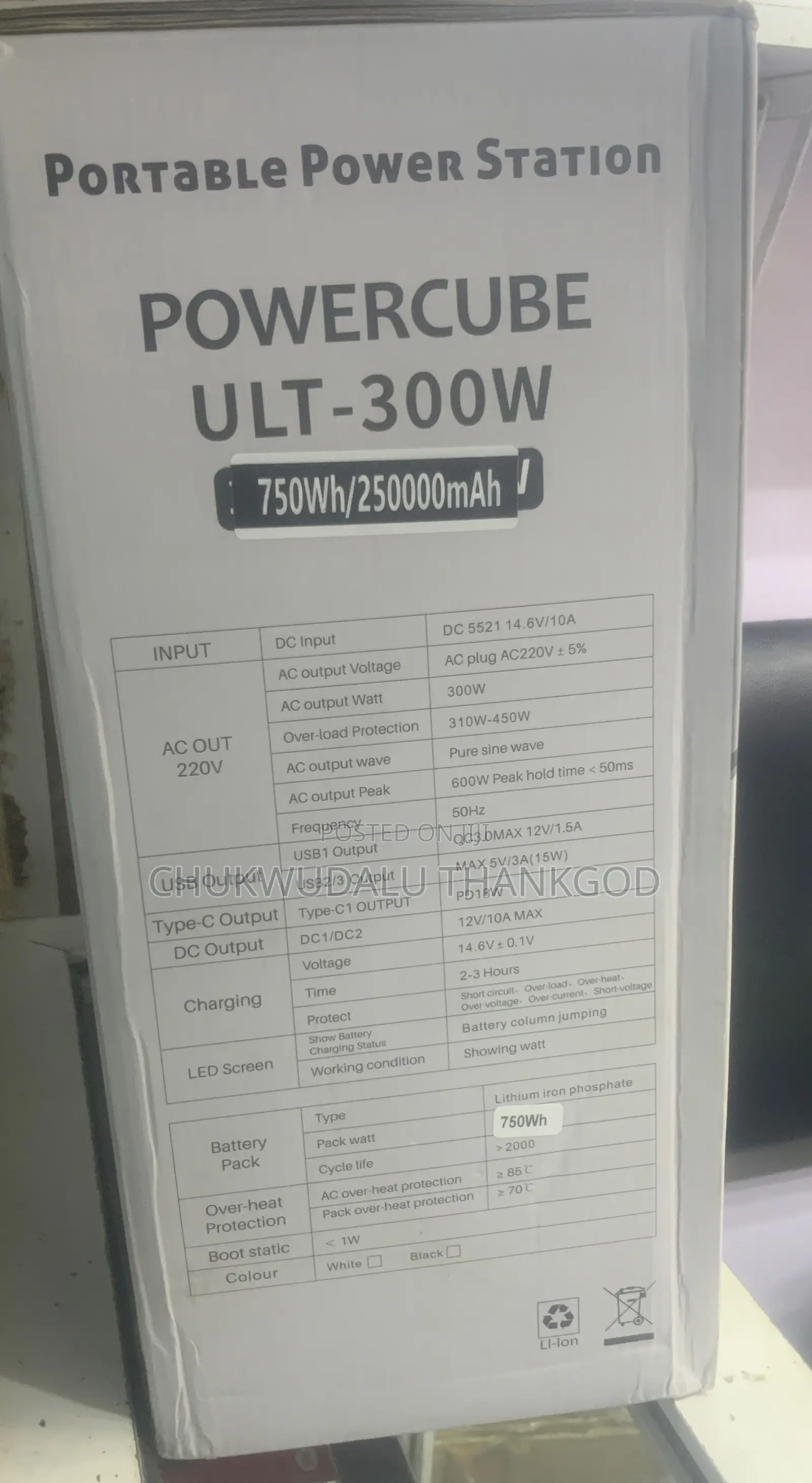 Portable Power Station 300w