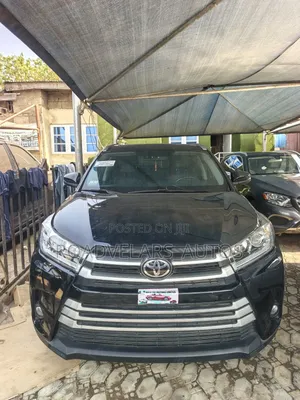 Toyota Highlander Limited V6 4x4 (3.5L 6cyl 6A) 2016 Black