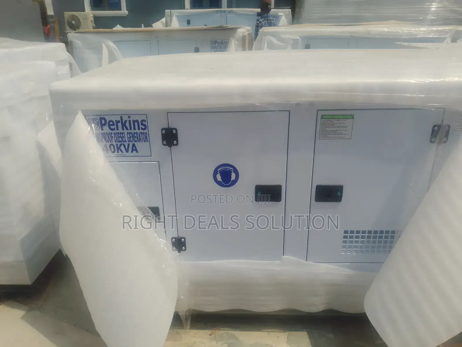 Elite Perkins 40kva Soundproof Model – Uninterrupted Performance