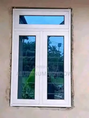 Aluminium Casement Windows With Javanize Pipe Protector