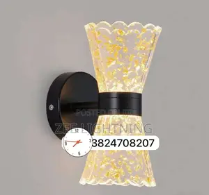 Modern Simple Led Wall Bracket Black/Gold Body