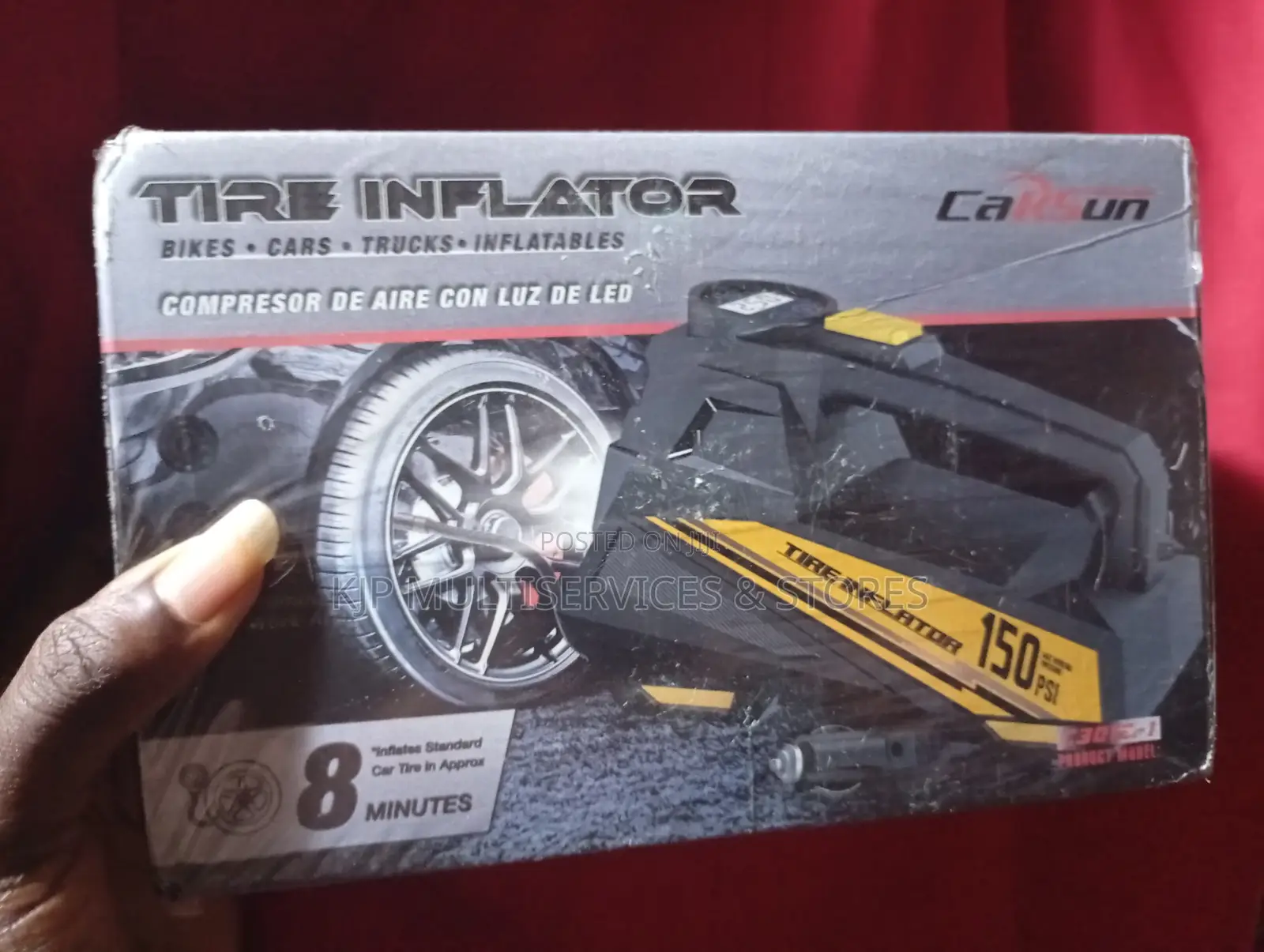 Automatic Digital Tire Pump/Inflator
