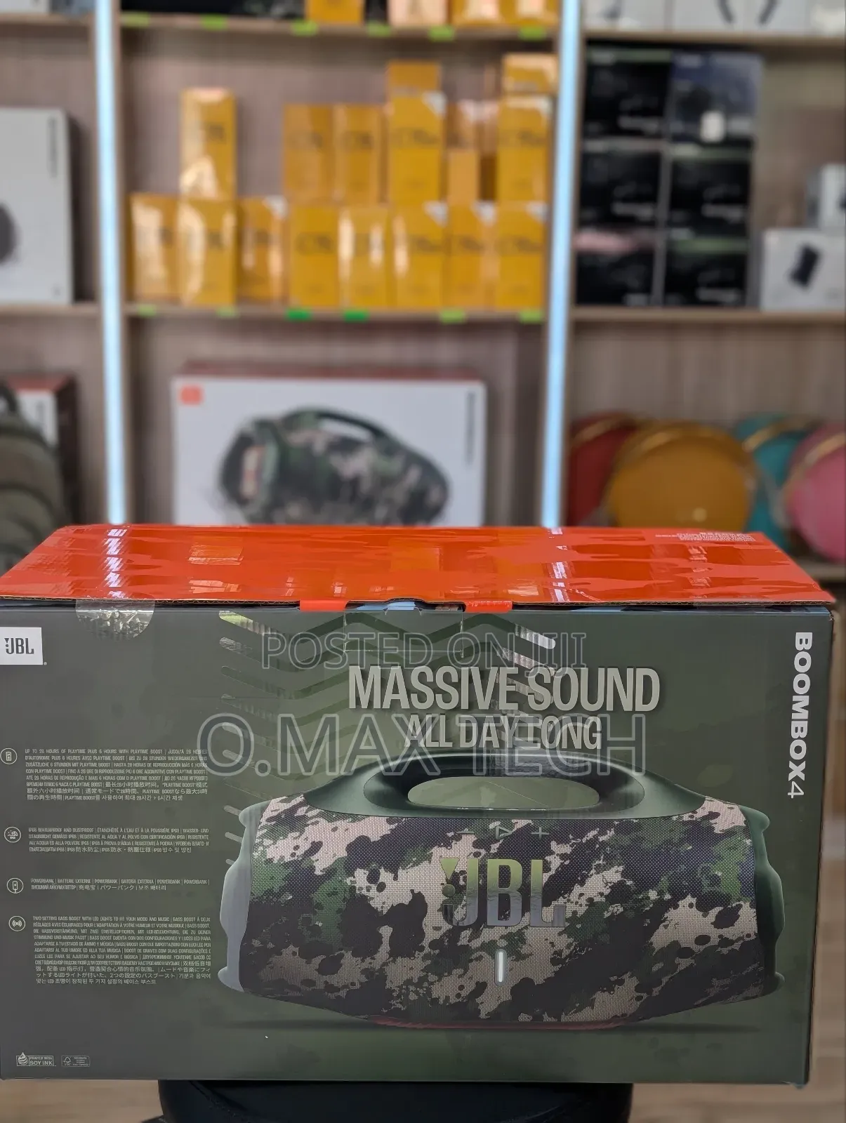 Jbl Boombox 4 Super Bluetooth Speaker
