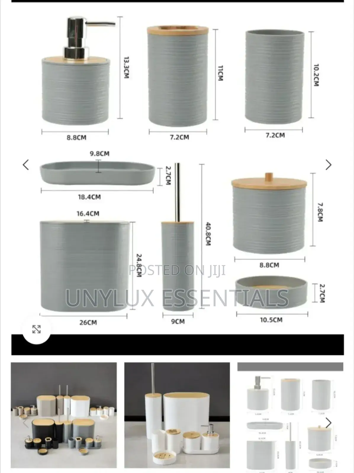 8pcs Luxury Bath Series