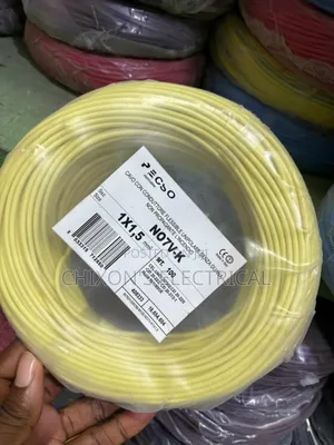 1.5mmqx1 Single Flexible Yellow