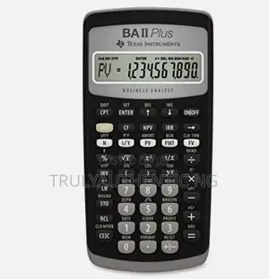 Texas Instruments Ba Ii Plus Financial Calculator