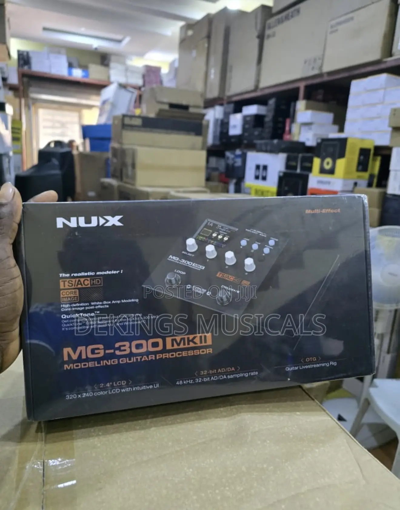 Nux Mg 300 Mkii Modeling Guitar Processor - Electric Guitar Processor
