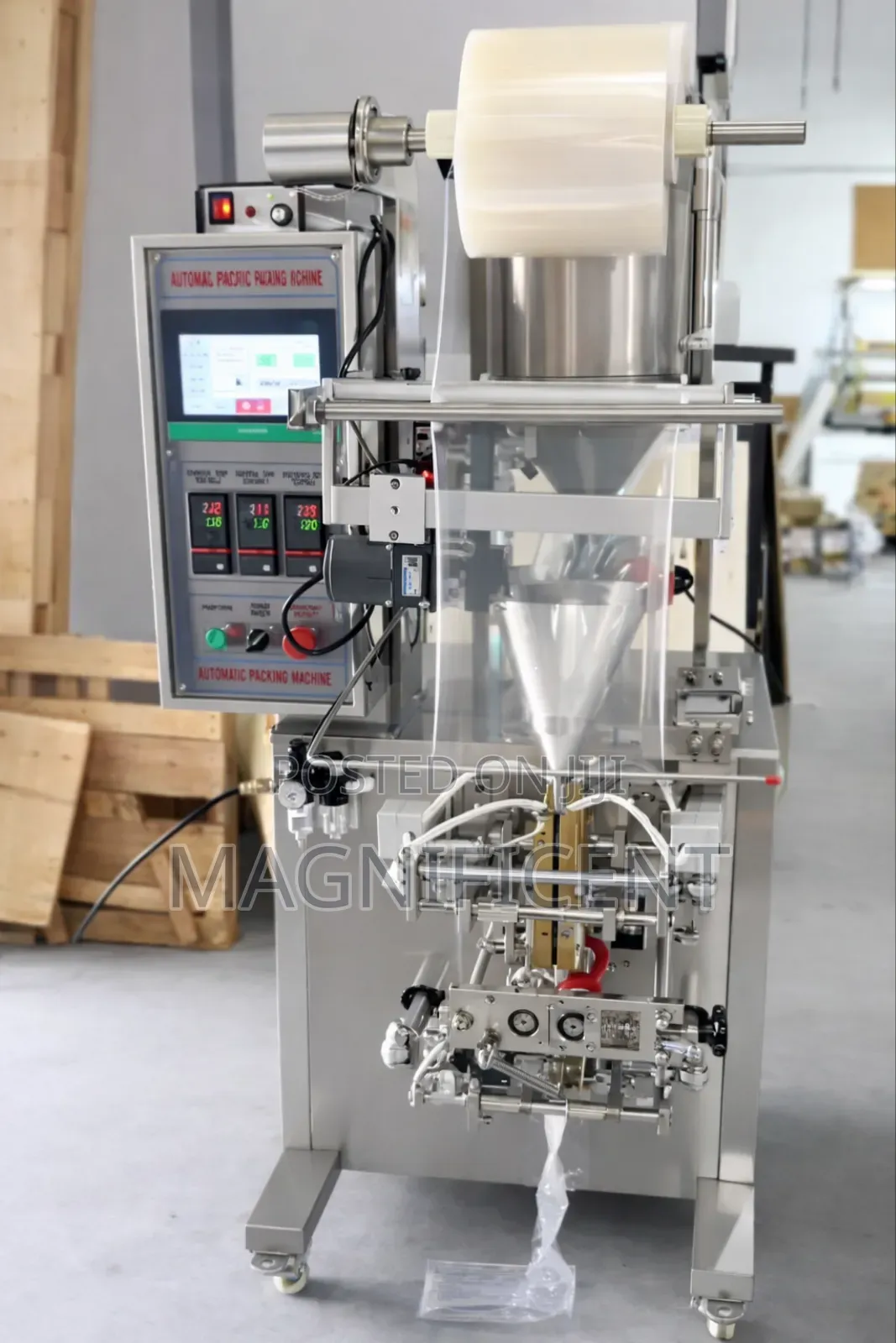 Automatic Liquid Sachet Packaging Machine (10ml–100ml)