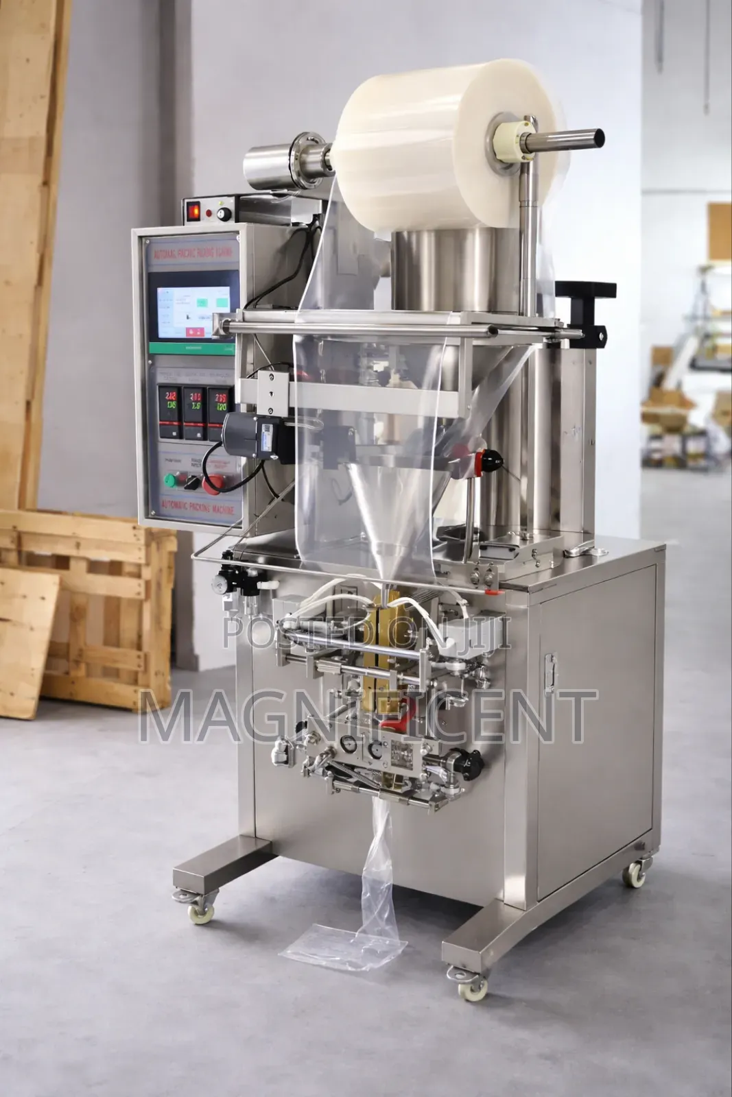 Automatic Liquid Sachet Packaging Machine (10ml–100ml)