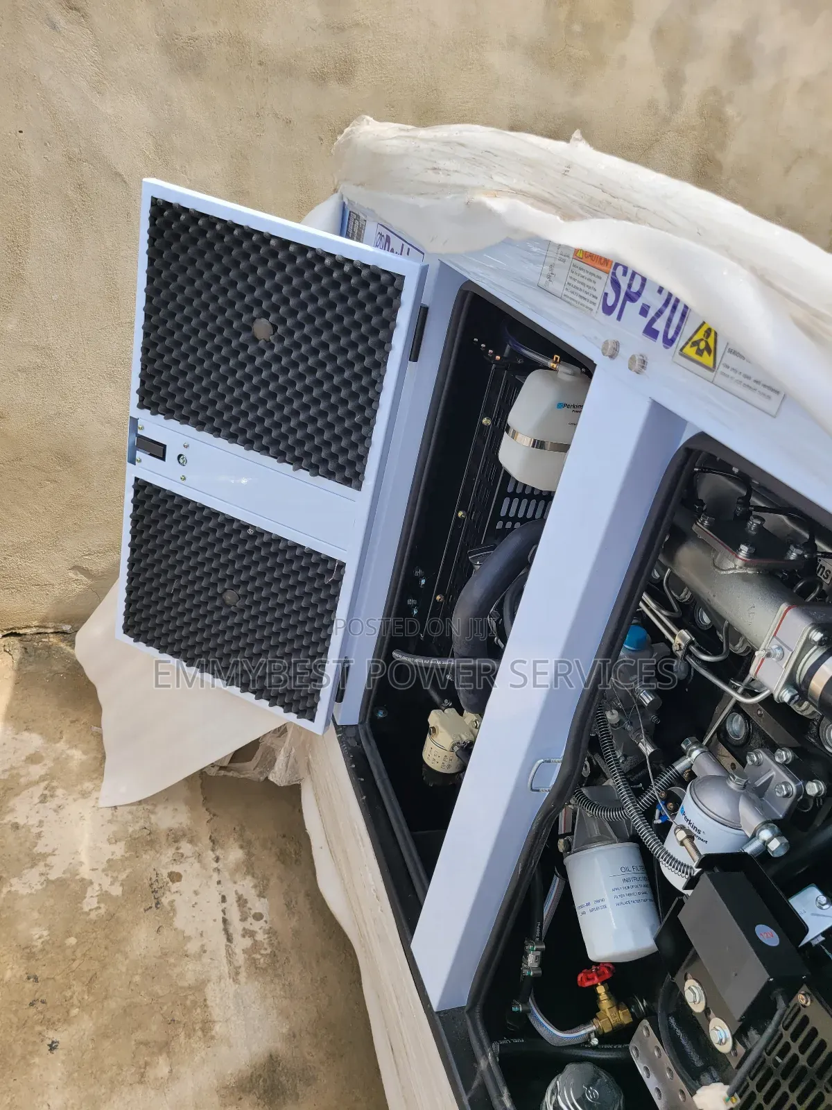 Brand New Uk Silent Perkins 20kva Generator