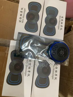 Portable Ems Mini Electric Body Massager -butterfly Neck Back Relief