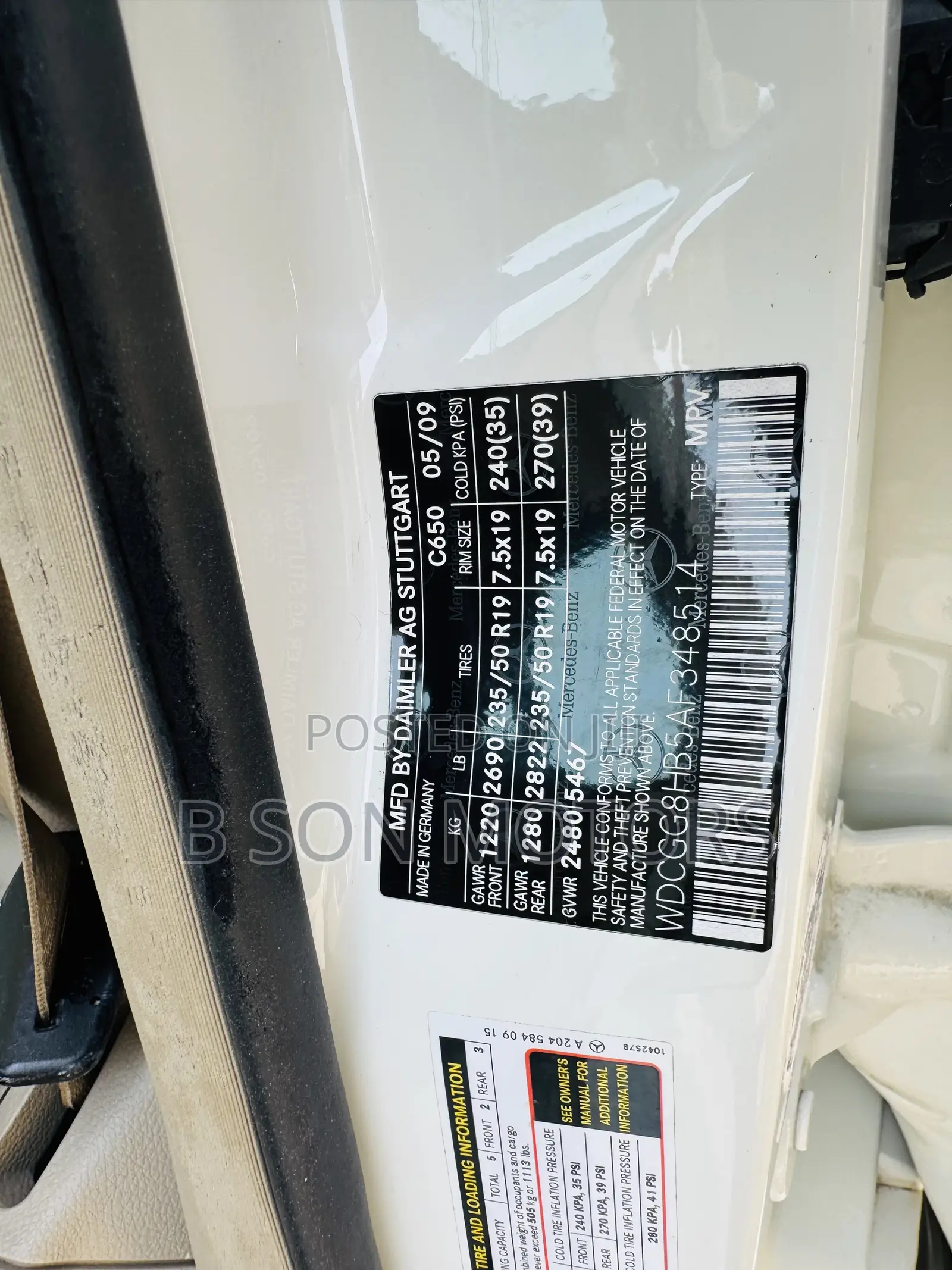 Mercedes-Benz GLK-Class 350 2010 White