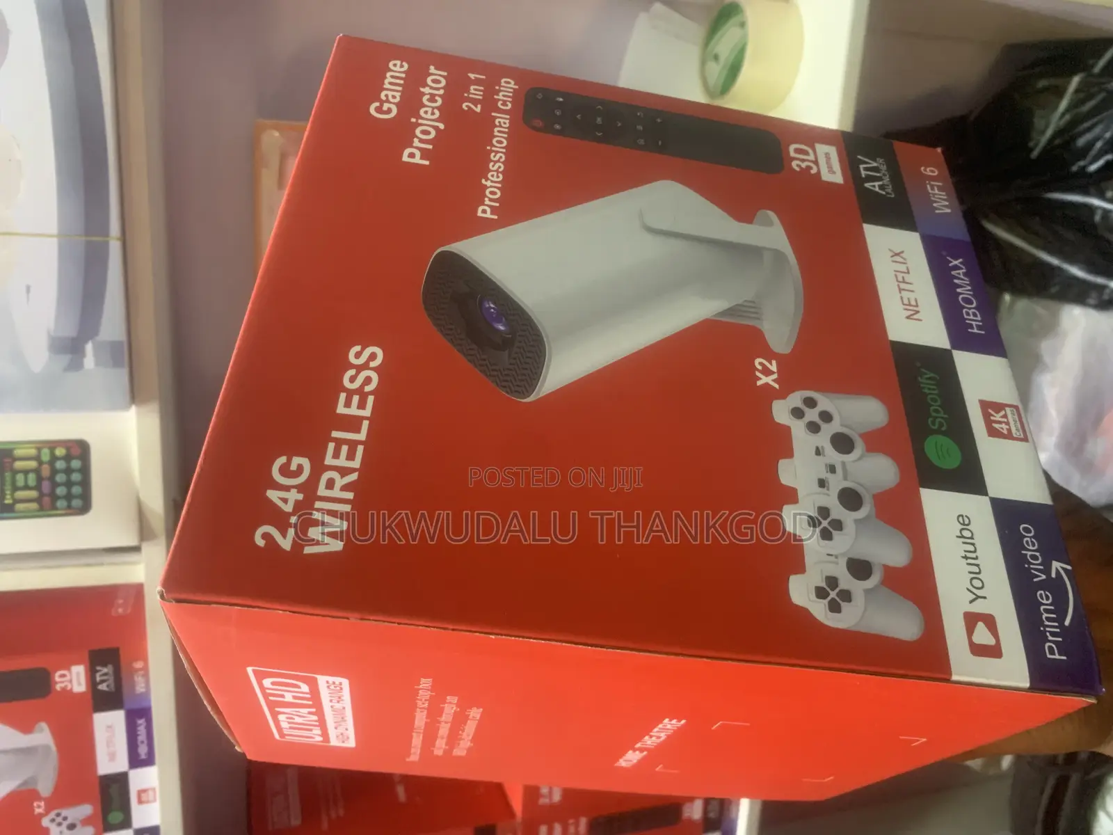 2.4g Wireless Game Projector 2in1 Professional Chip