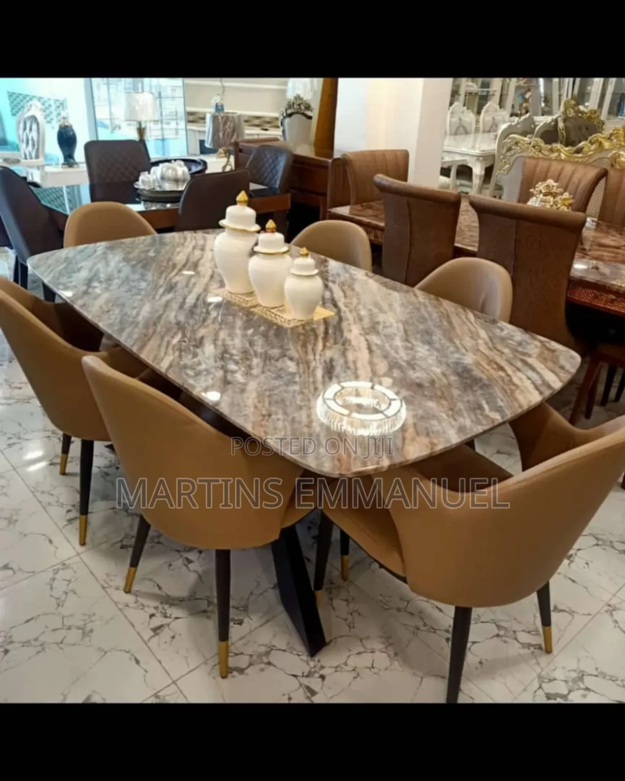 Pure Marble Dinning Set