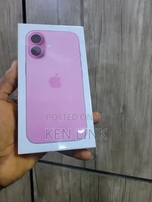 New Apple iPhone 16 256 GB Pink