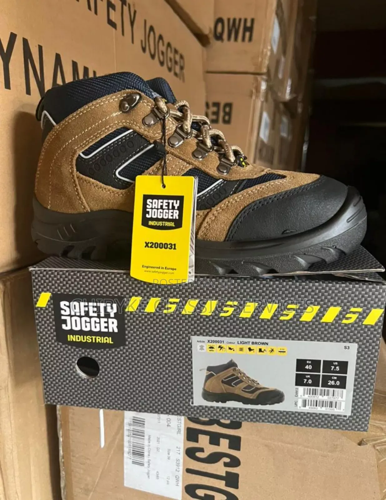 Quality Safety Jogger Boot