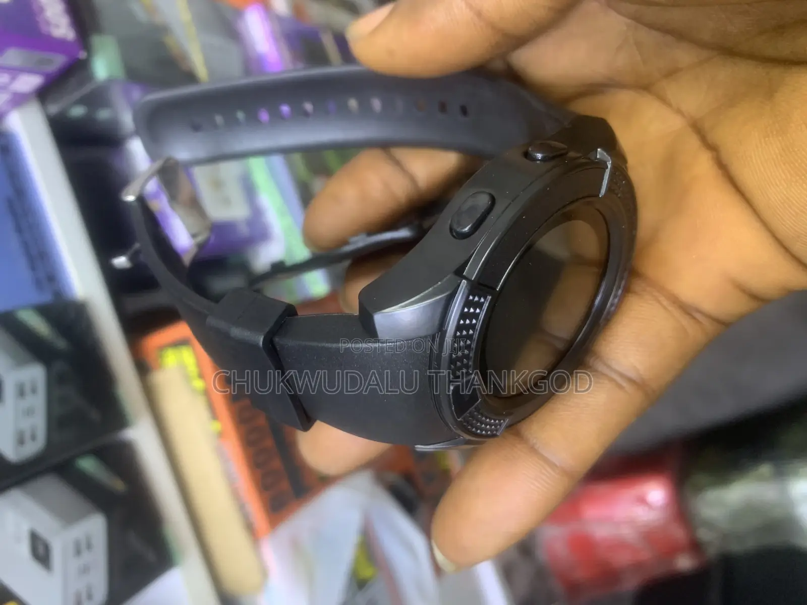 V8 Smartwatch With Sim and Memory Card Slot