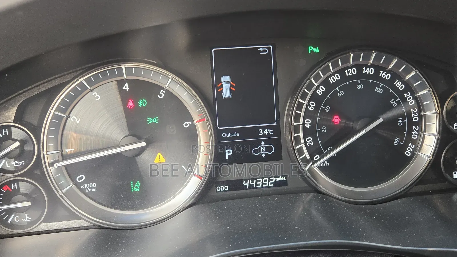 Lexus LX 570 AWD 2019 Black