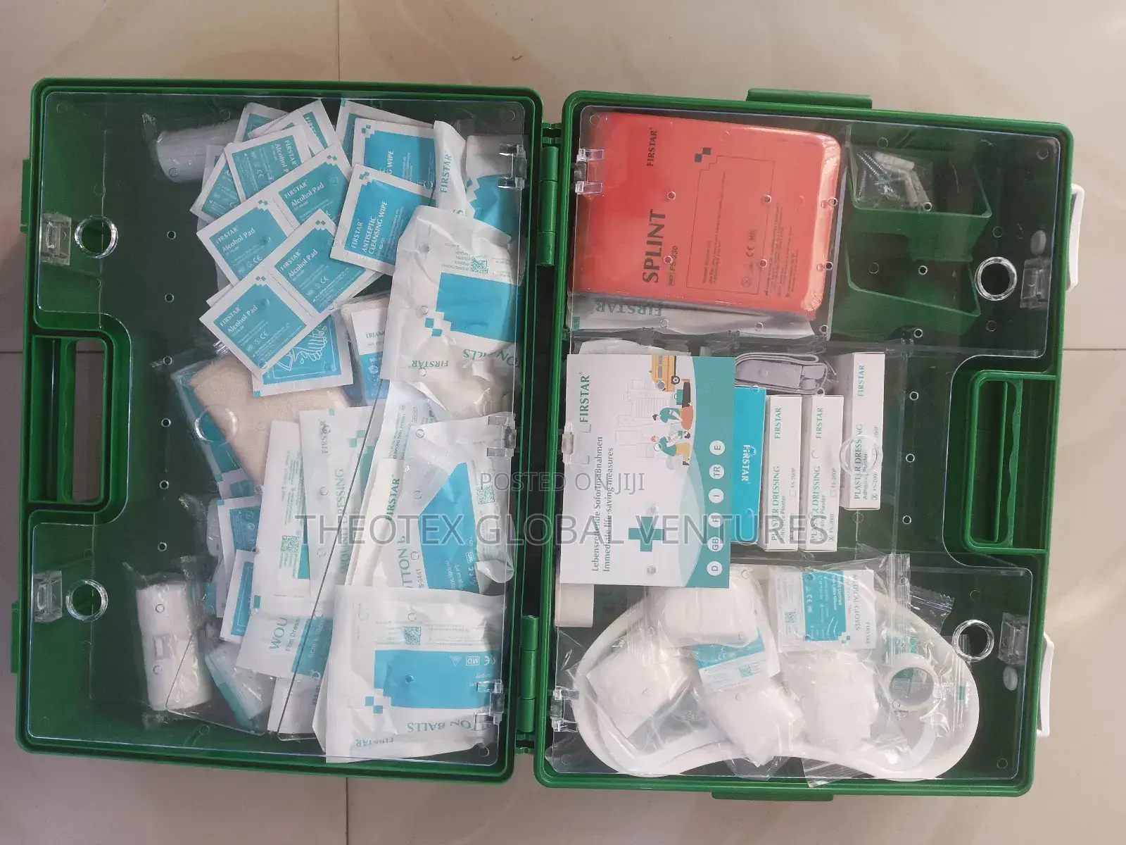 First Aid Box Kit (100person)