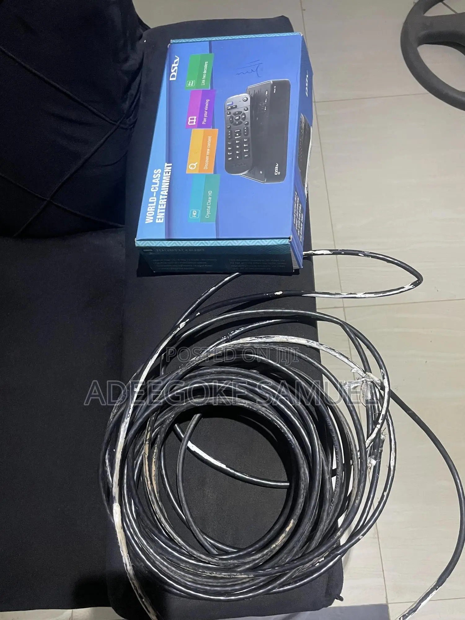 DSTV Dish Decoder Remote Cable
