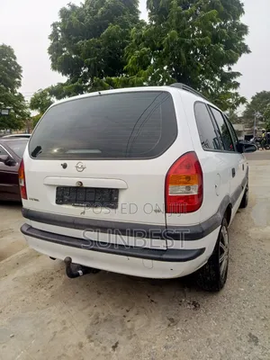 Opel Zafira 2.0 2001 White