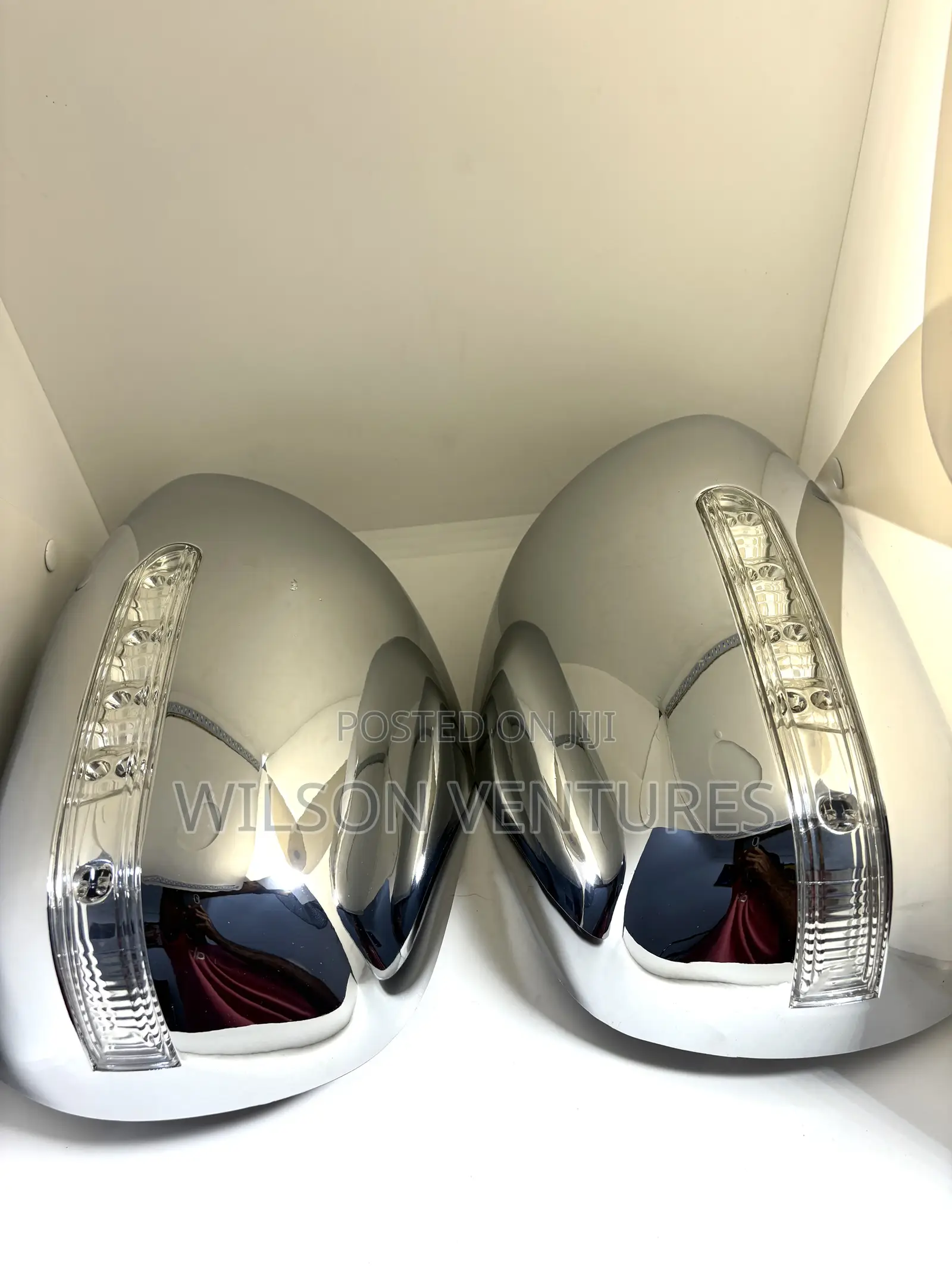 Genuine OEM Toyota Fender Side Mirror Set For 70 Series Land Cruiser – Manual Fold, Black, Pair 5 thumbnail image