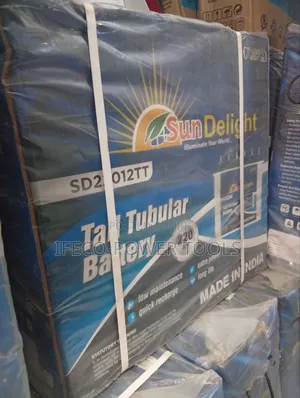 Sun Delight 220ah 12v Tall Tubular Battery.
