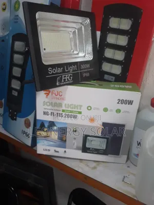 FJC 200w Solar Flood Light