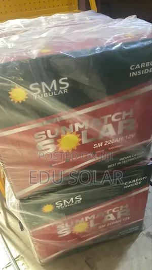 Solar Tubular Battery 220a Sms