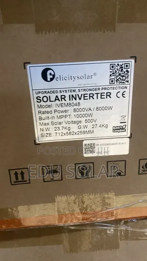 Solar Inverter Hybrid 8kva 48 Felicity