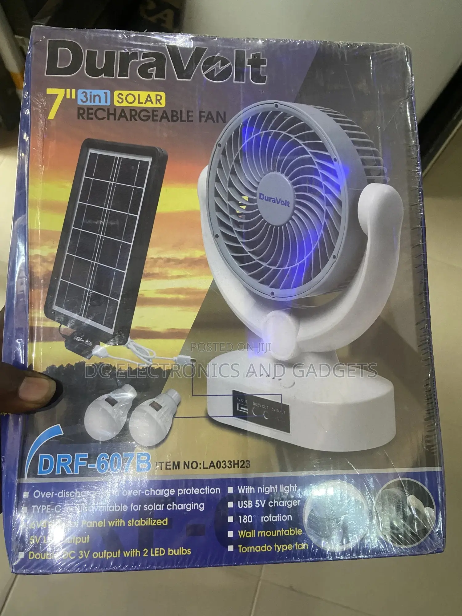 Rechargeable Fan