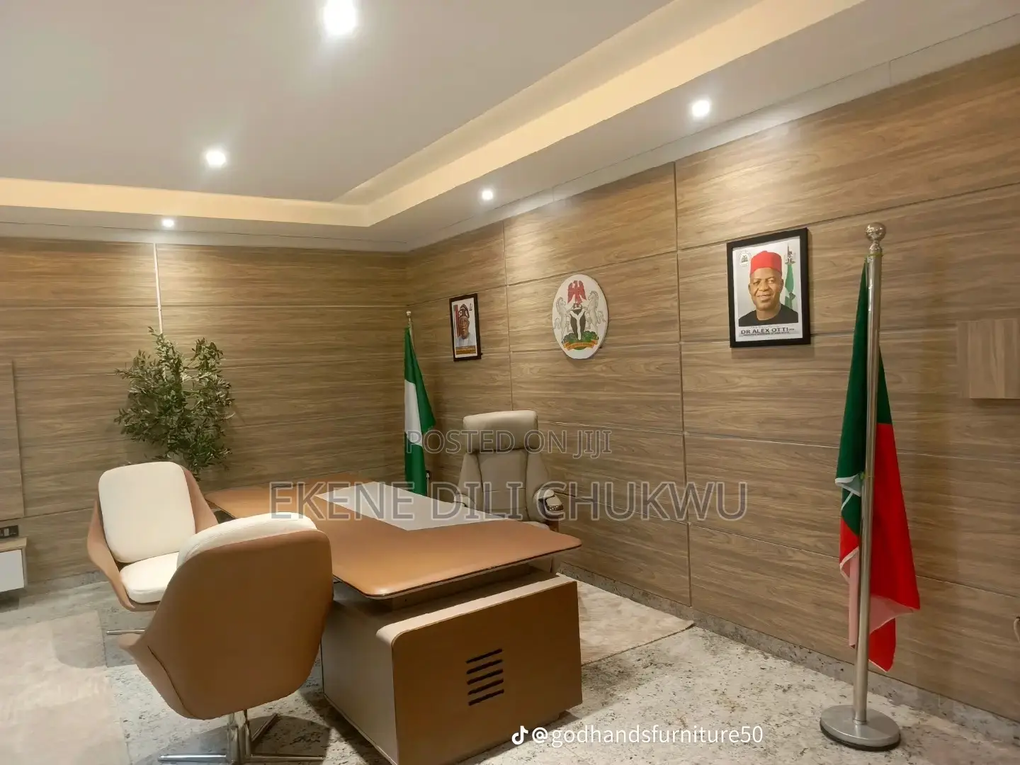 Executive Office Wall Panel Design