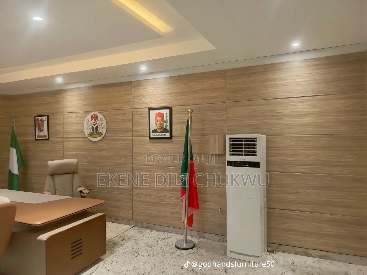 Executive Office Wall Panel Design