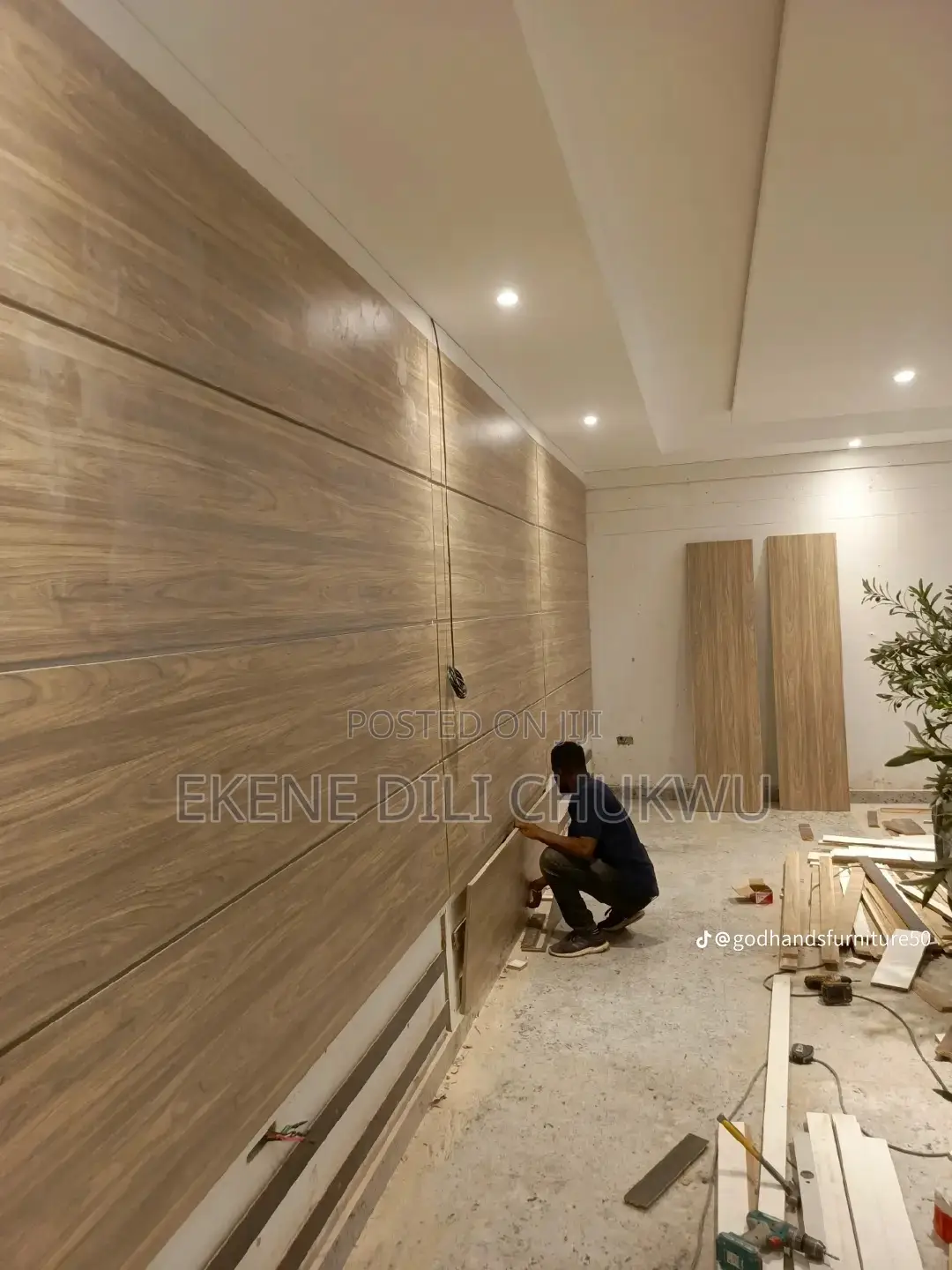 Executive Office Wall Panel Design