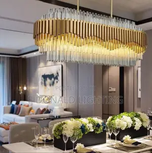 600mm Crystal Dining Light
