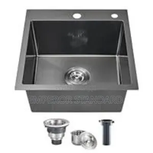 Single Bowl Handmade 40*45cm Stainless Kitchen Sink