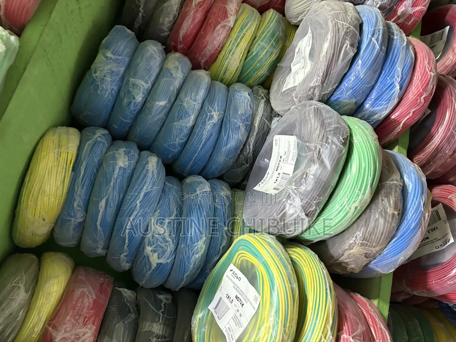 1mm Copper Cable Blue