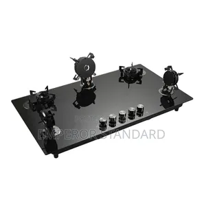Flip Up 5 Burners Gas-hob Built-in Cooker