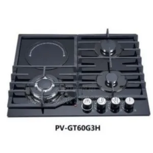 3 Burners 1 Hot Plate Built-in Cooker