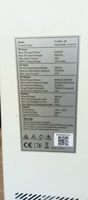 Haisic 6kva Hybrid Inverter 48v