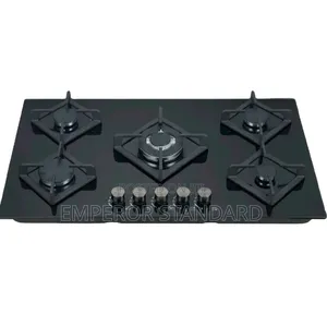 Executive Glasstop 5 Burners Gas-hob Built-in Cooker