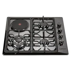 3 Burner +1 Hot Plate Built-in Cooker