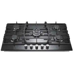 Executive Stainless Top 5 Burners Gas Hob Built-in Cooker