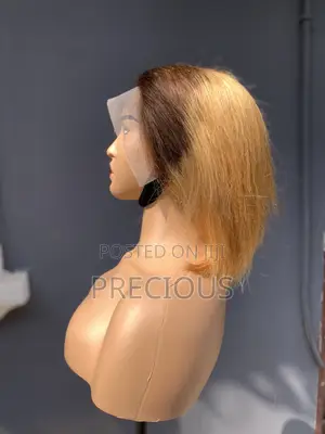 13x4 Bob Wig 2tone 10” 100% Human Hair