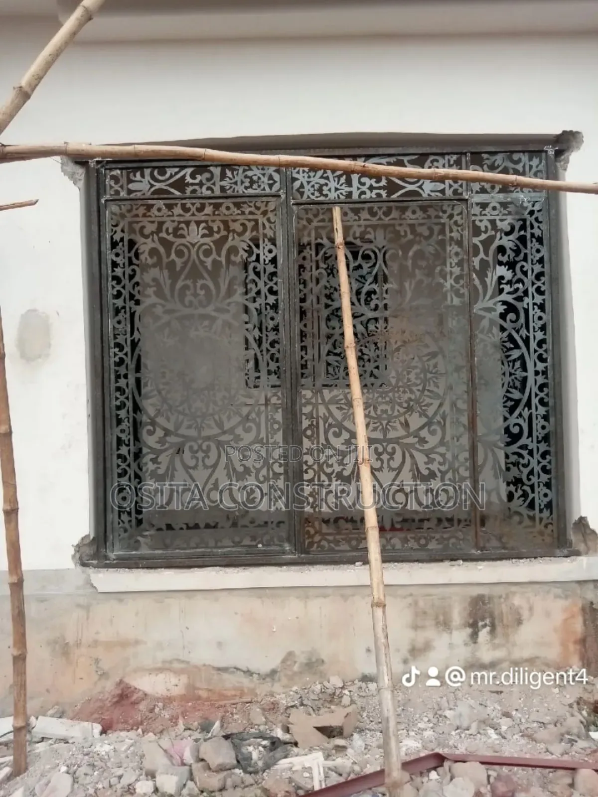 Burglary Protector Wrought Iron