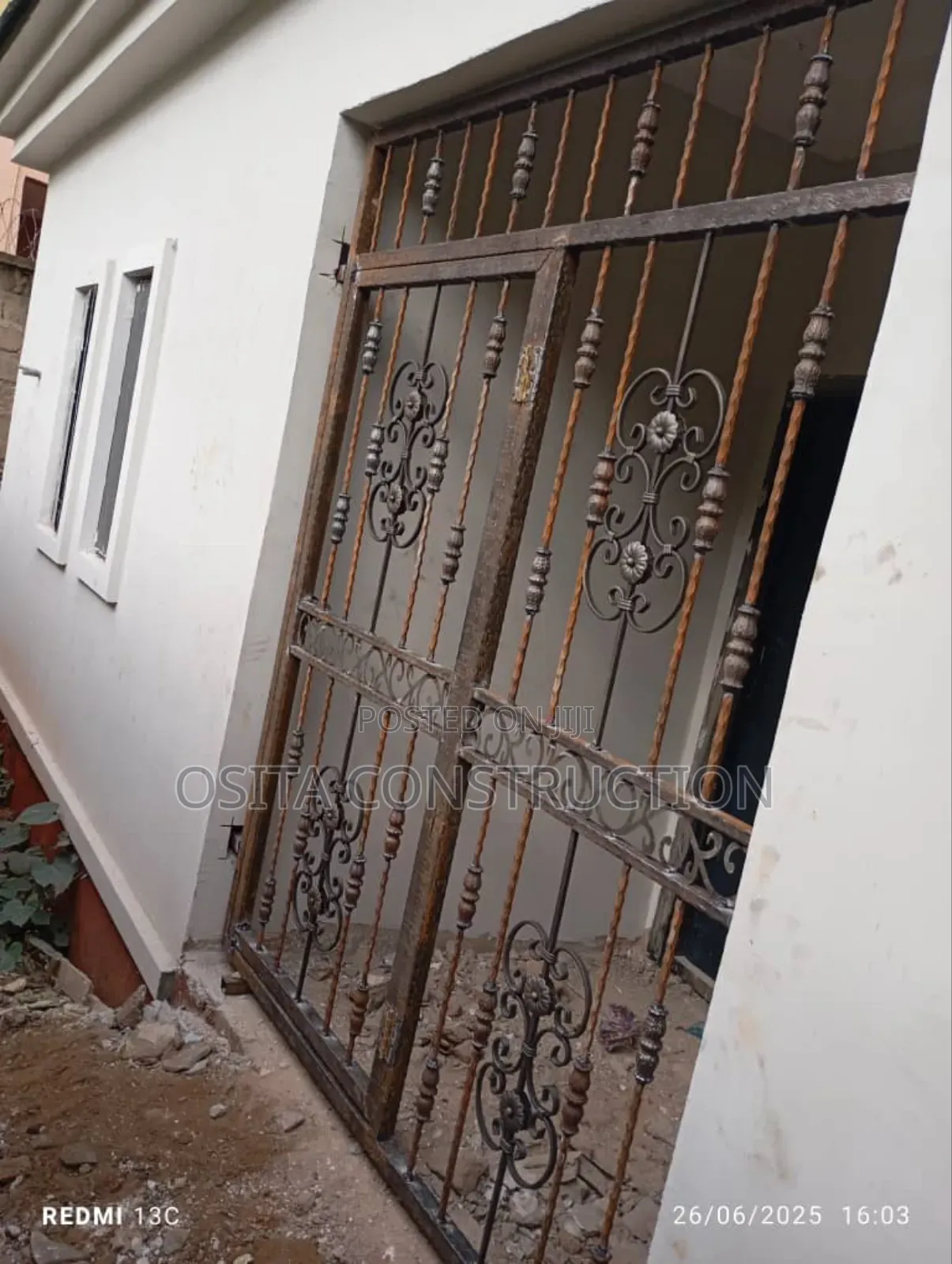 Burglary Protector Wrought Iron