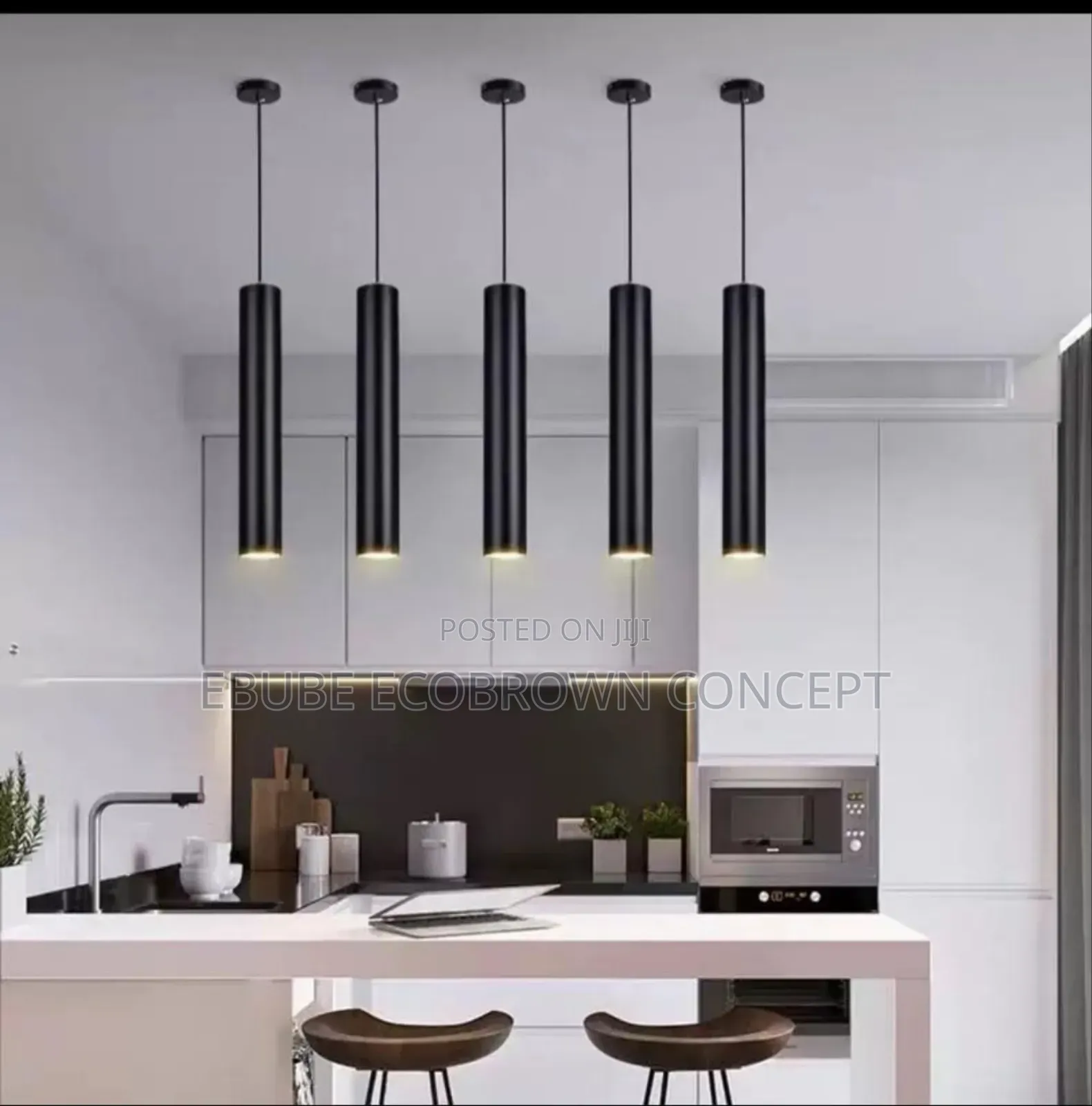 Single Dropping Torchlight Design Led Pendant Light for Simple Homes