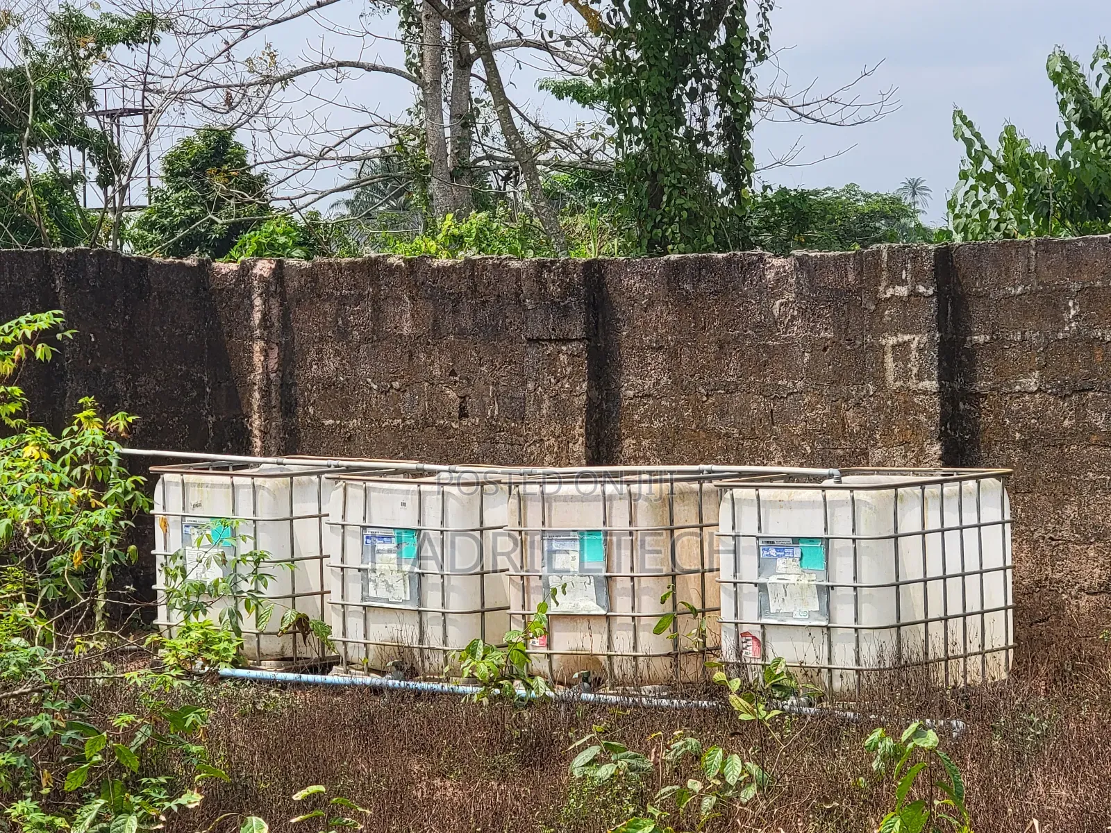 Four Rubber Tanks
