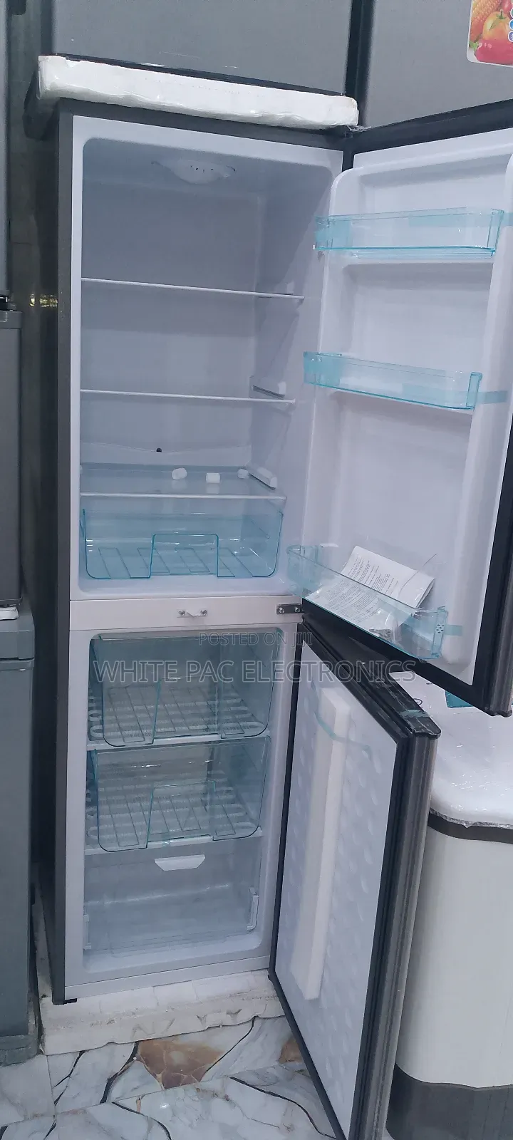 Tekno Cool Fridge 250 Litre Double Door Bottom Freezer Fast Ice Maker